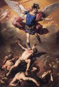 Luca Giordano, The Archangel Michael driving the rebellious angels into Hell